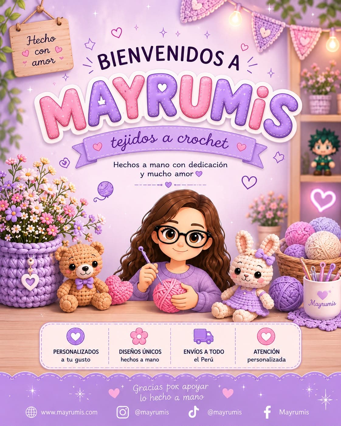 Mayrumis — tejidos a crochet hechos a mano